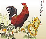 金鸡报喜