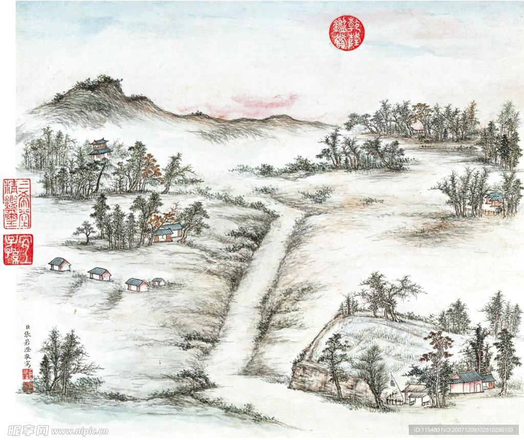高清晰国画