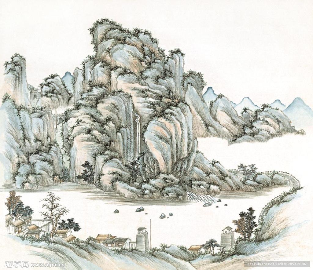 高清晰国画