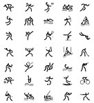 【2008年北京奥运会体育图标 篆字之美】