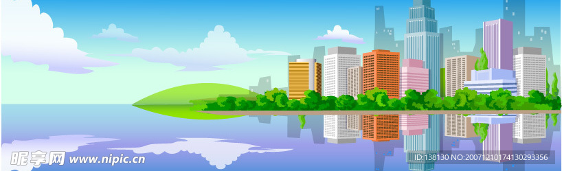 风景矢量图