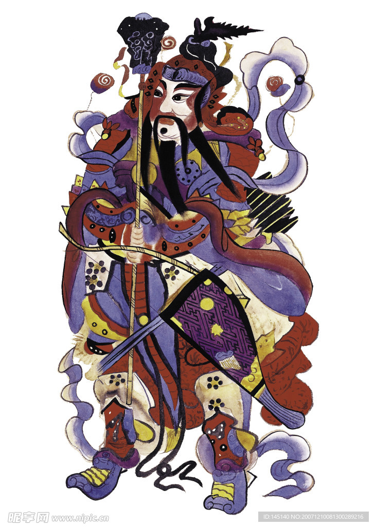 门神财神