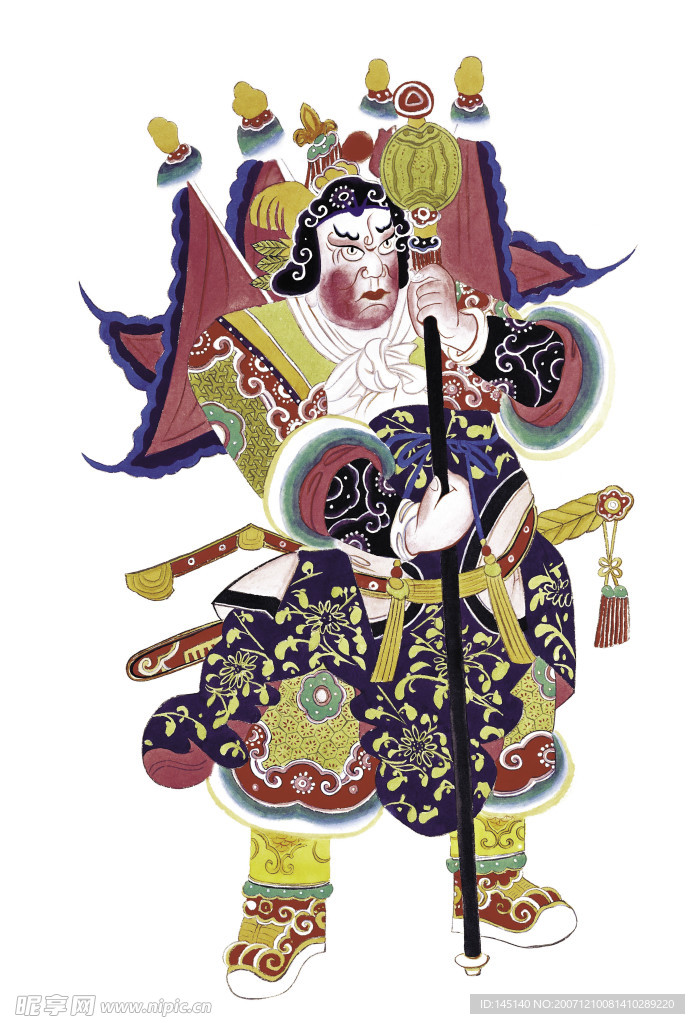 门神财神