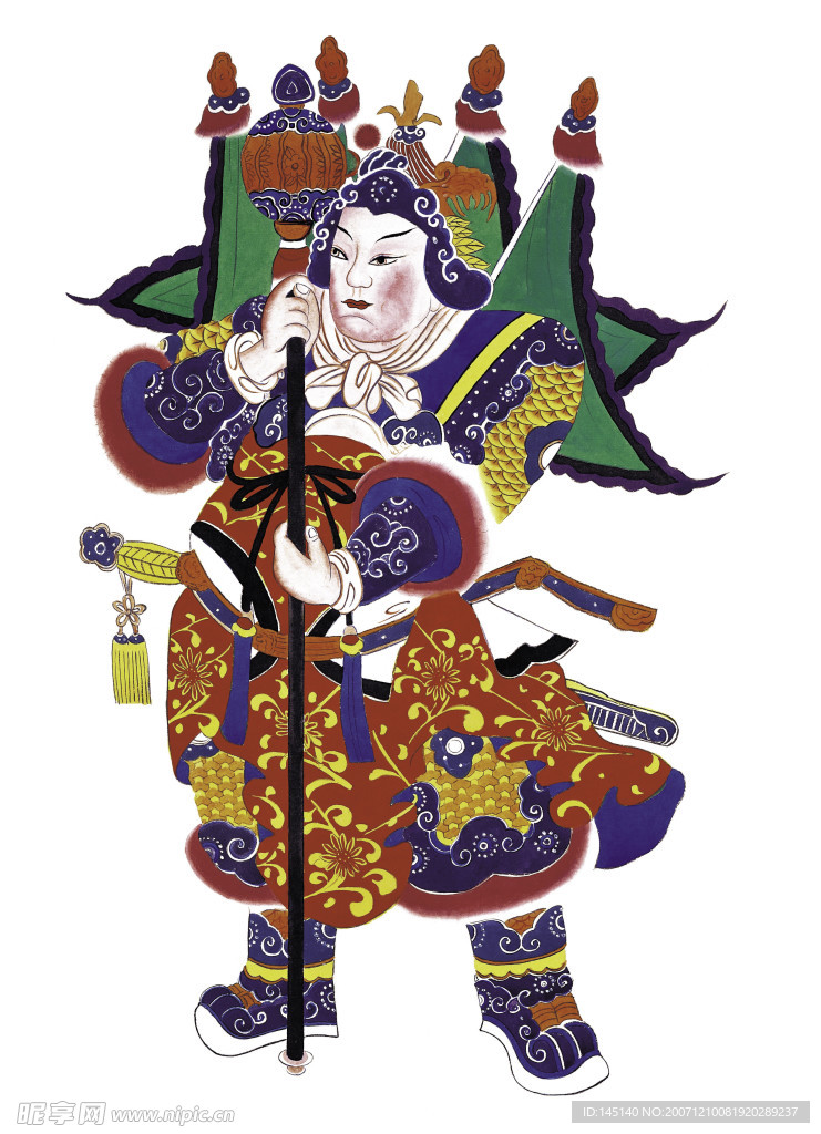 门神财神