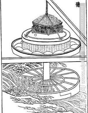 矢量古代劳作场景