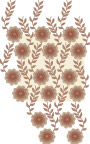 植物矢量背景底纹