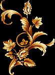 金色豪华花纹2
