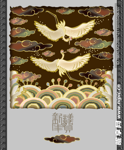 传统吉祥矢量图