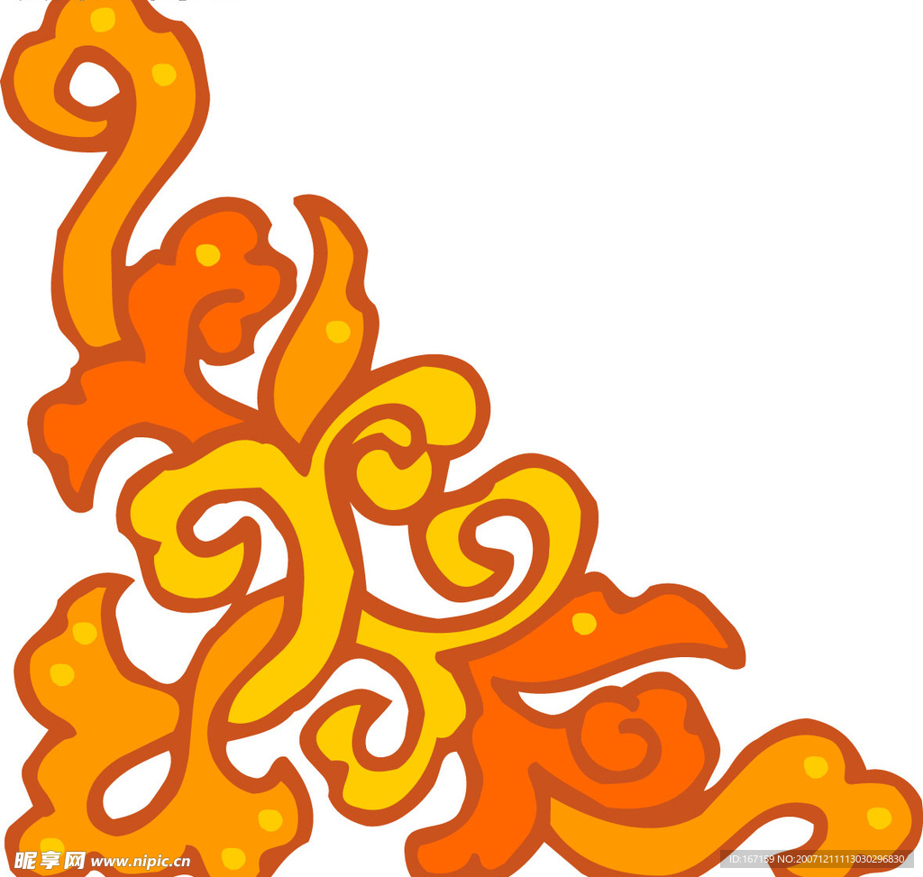 彩色花纹图案(176)