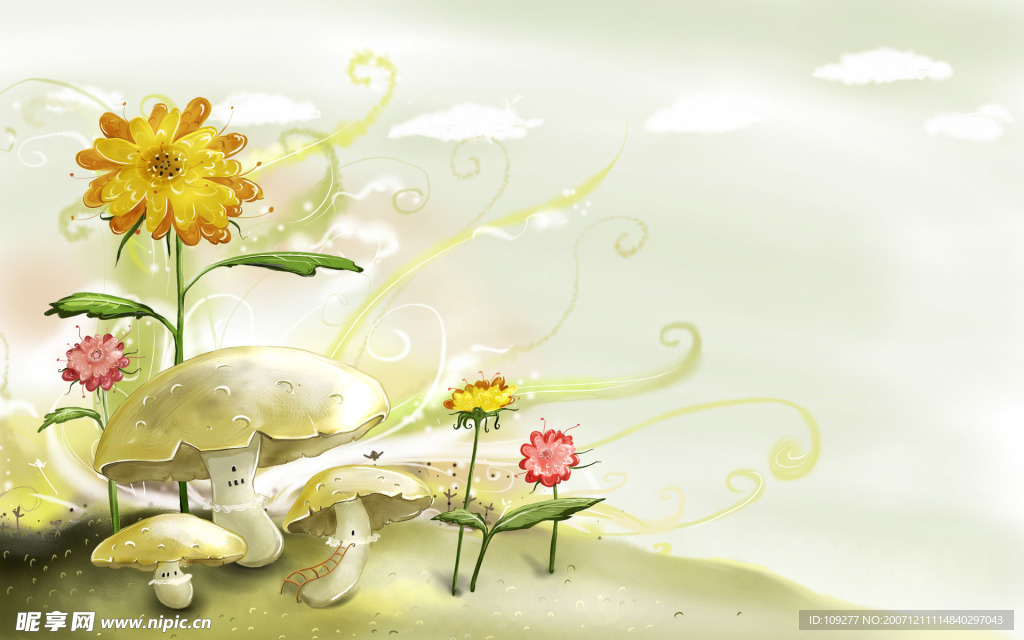 手绘插画
