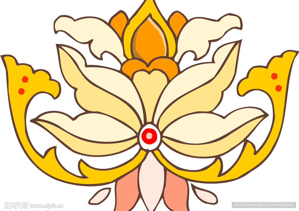 彩色花纹图案(204)