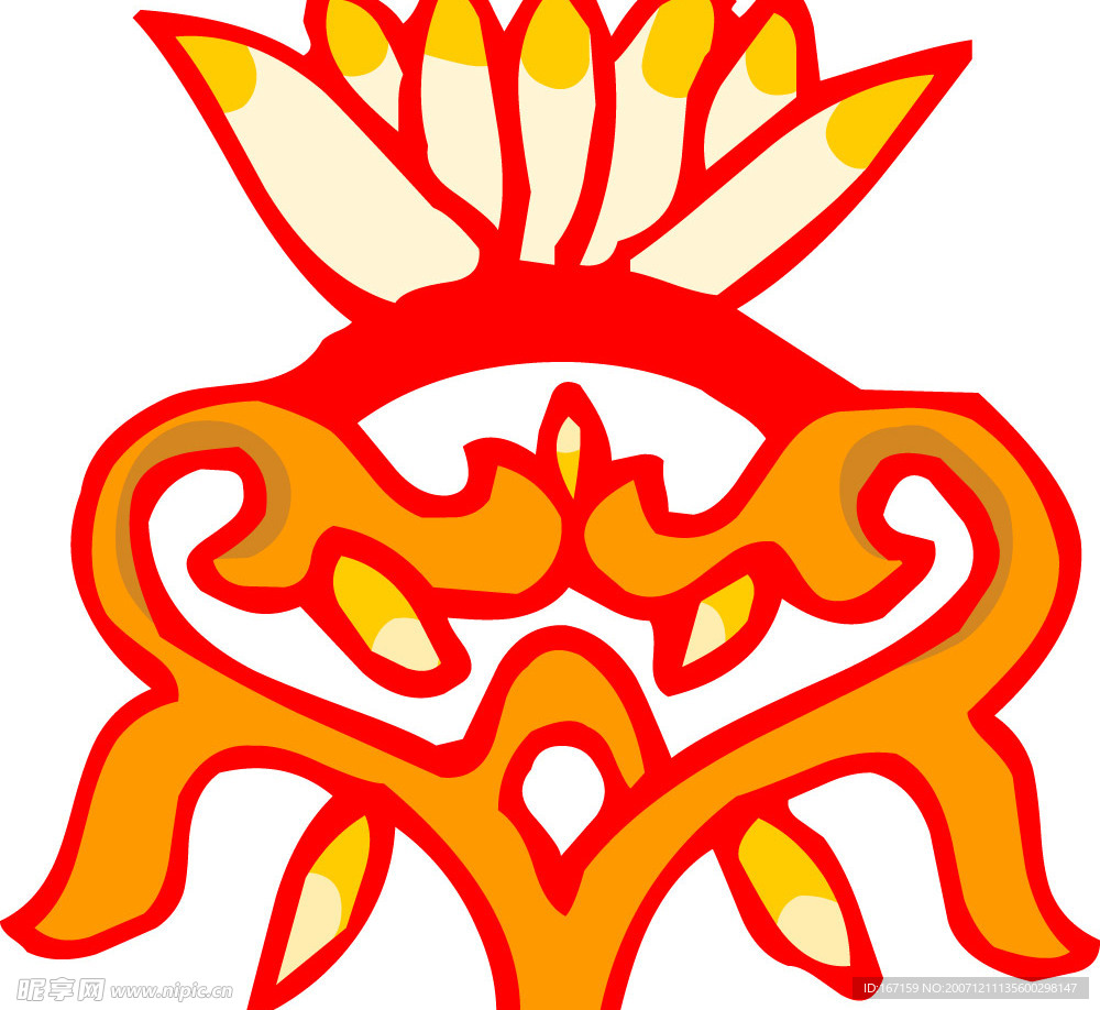 彩色花纹图案(217)