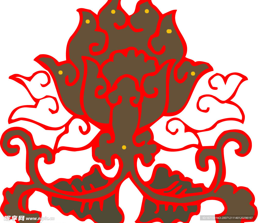 彩色花纹图案(219)