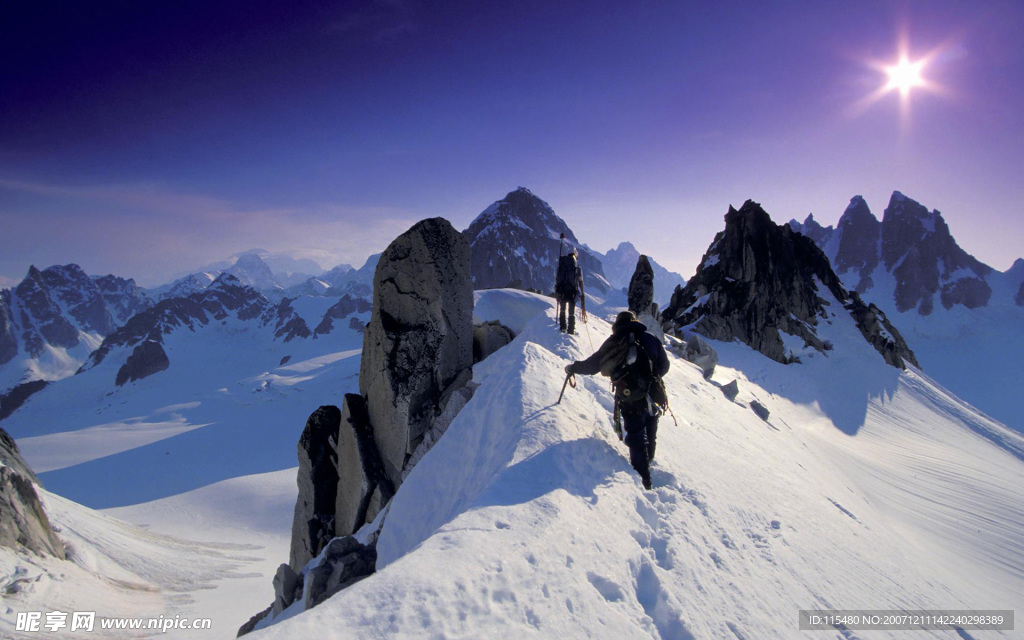 雪山
