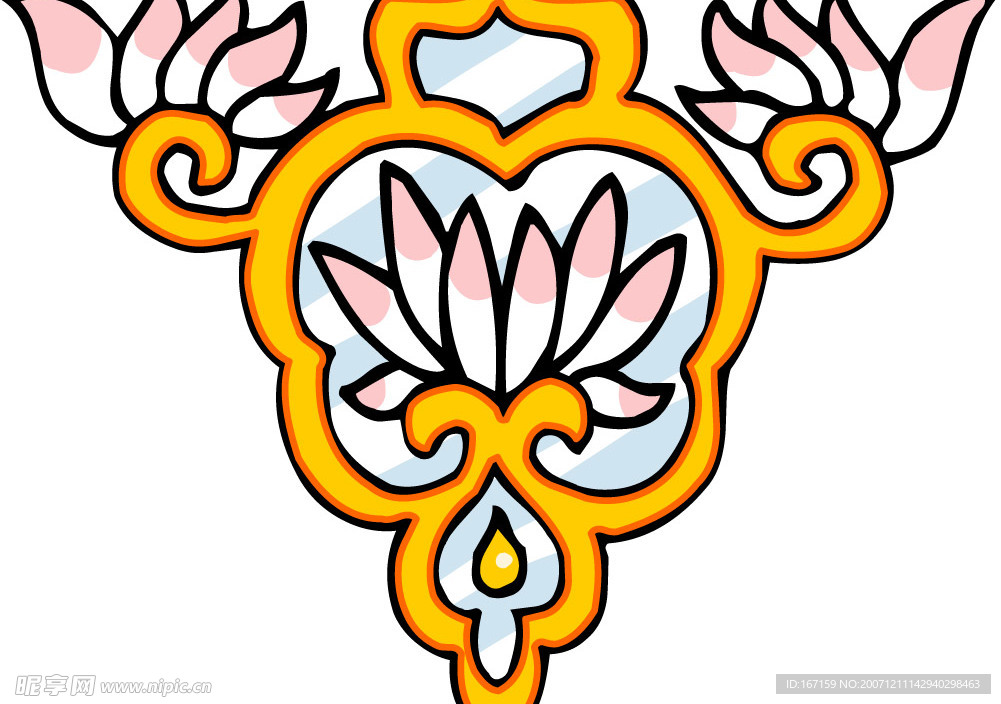 彩色花纹图案(236)