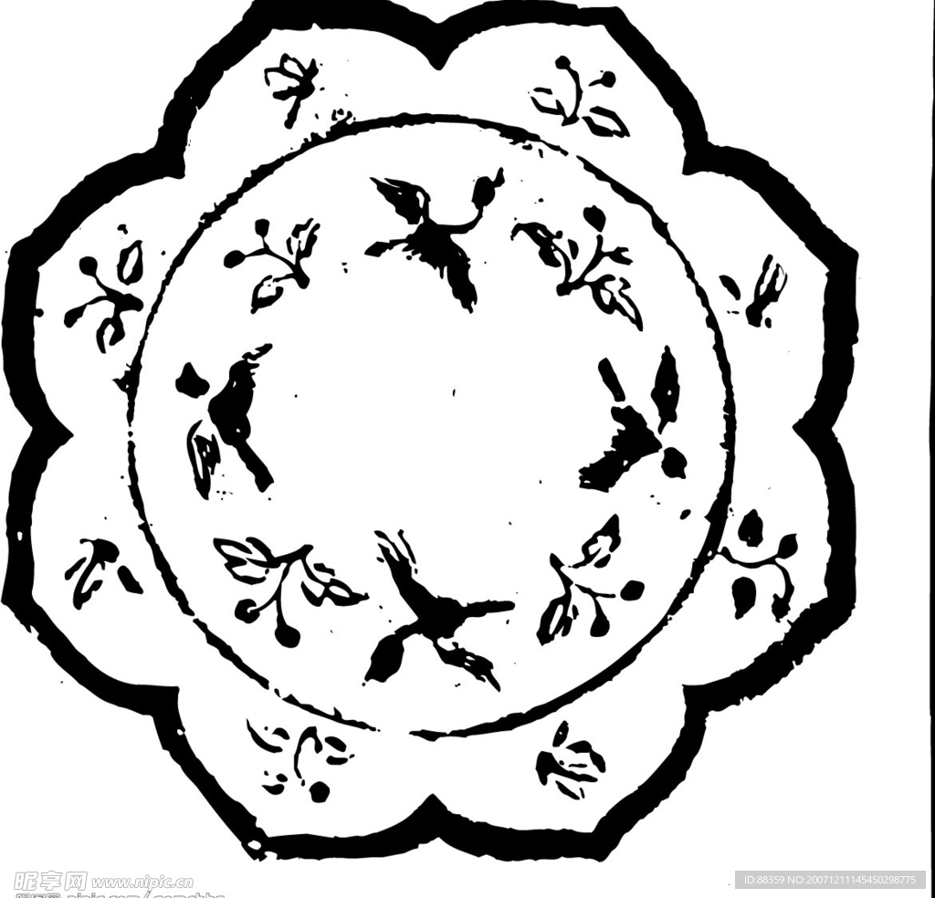 古代矢量图案