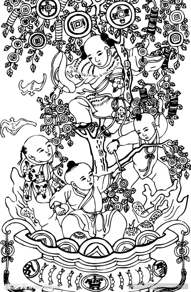 新年小孩