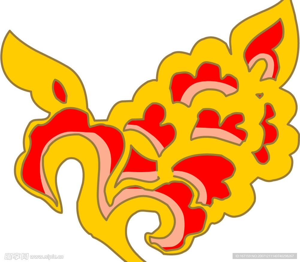 彩色花纹图案(223)