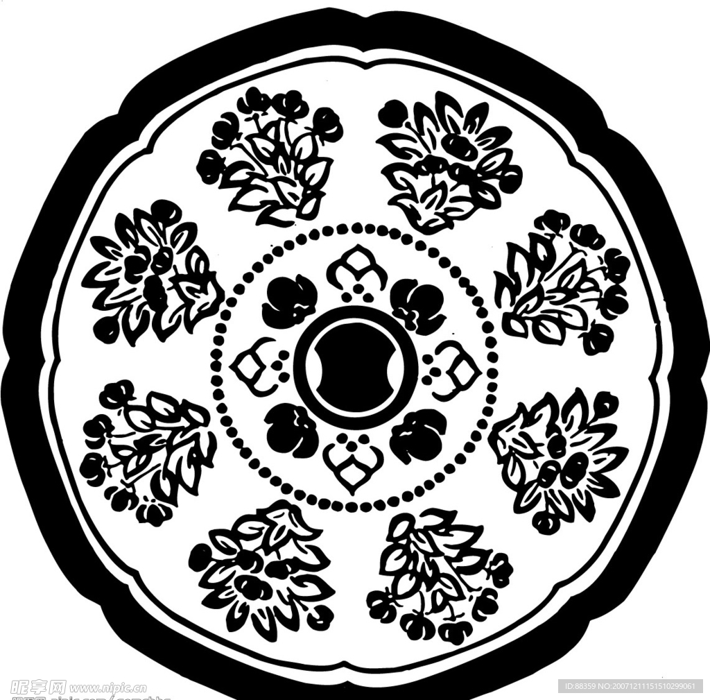 古代矢量图案