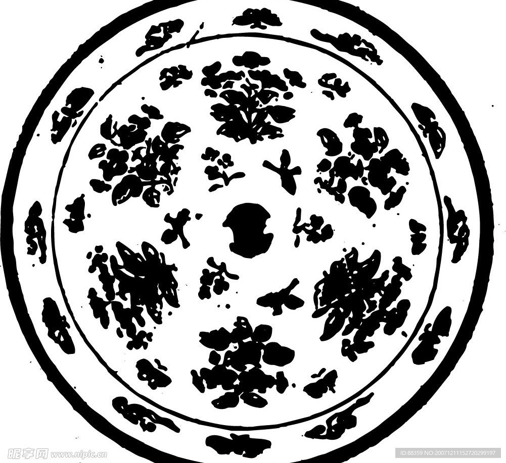 古代矢量图案