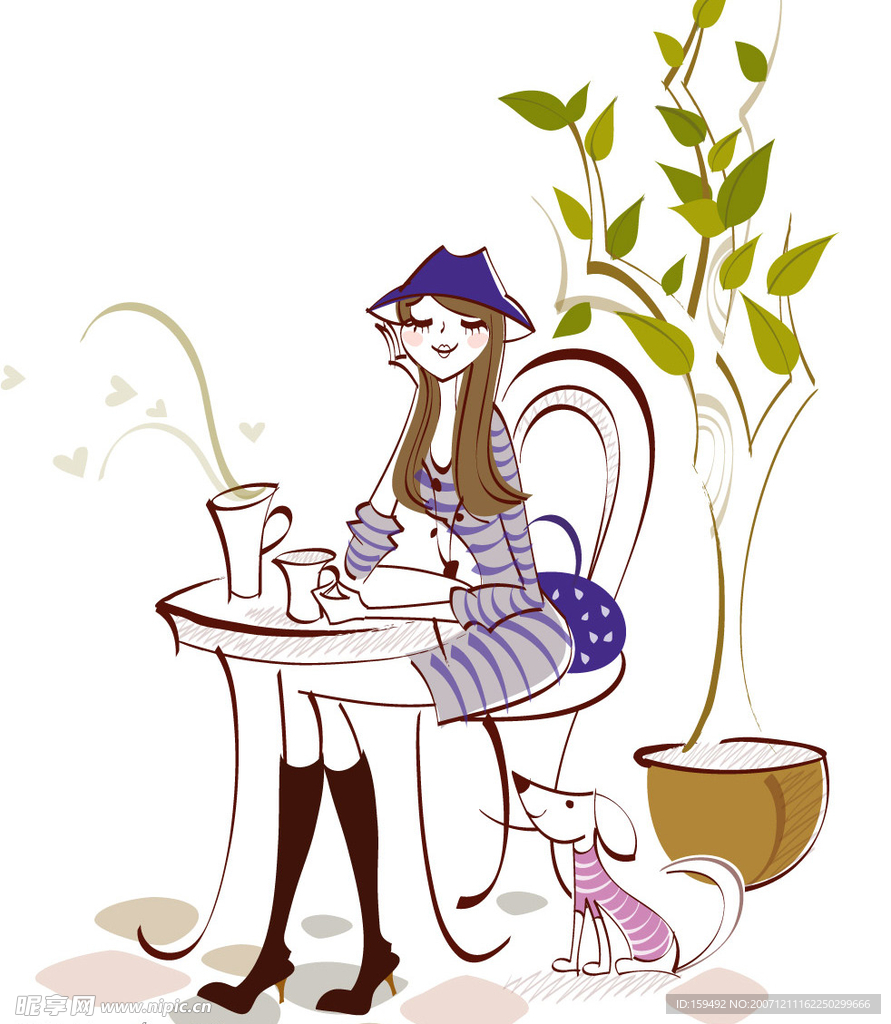时尚女性