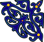 彩色花纹图案(308)