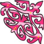 彩色花纹图案(309)
