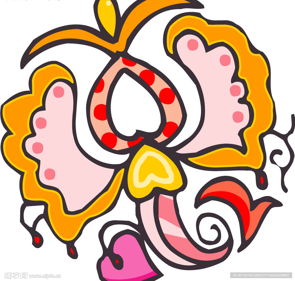 彩色花纹图案(316)