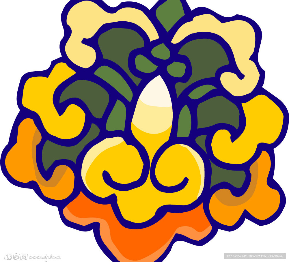 彩色花纹图案(324)