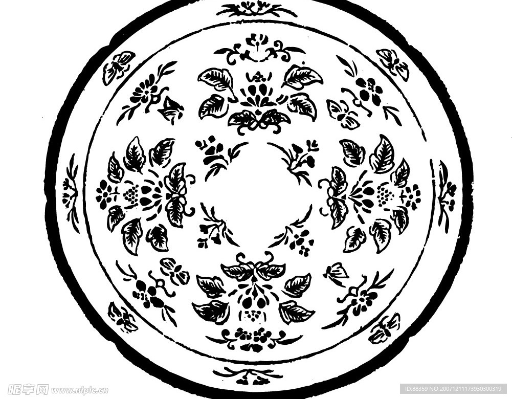 古代矢量图案