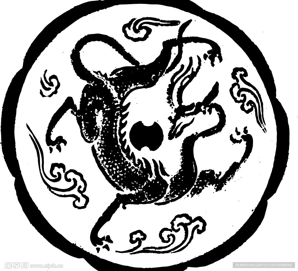 古代矢量图案