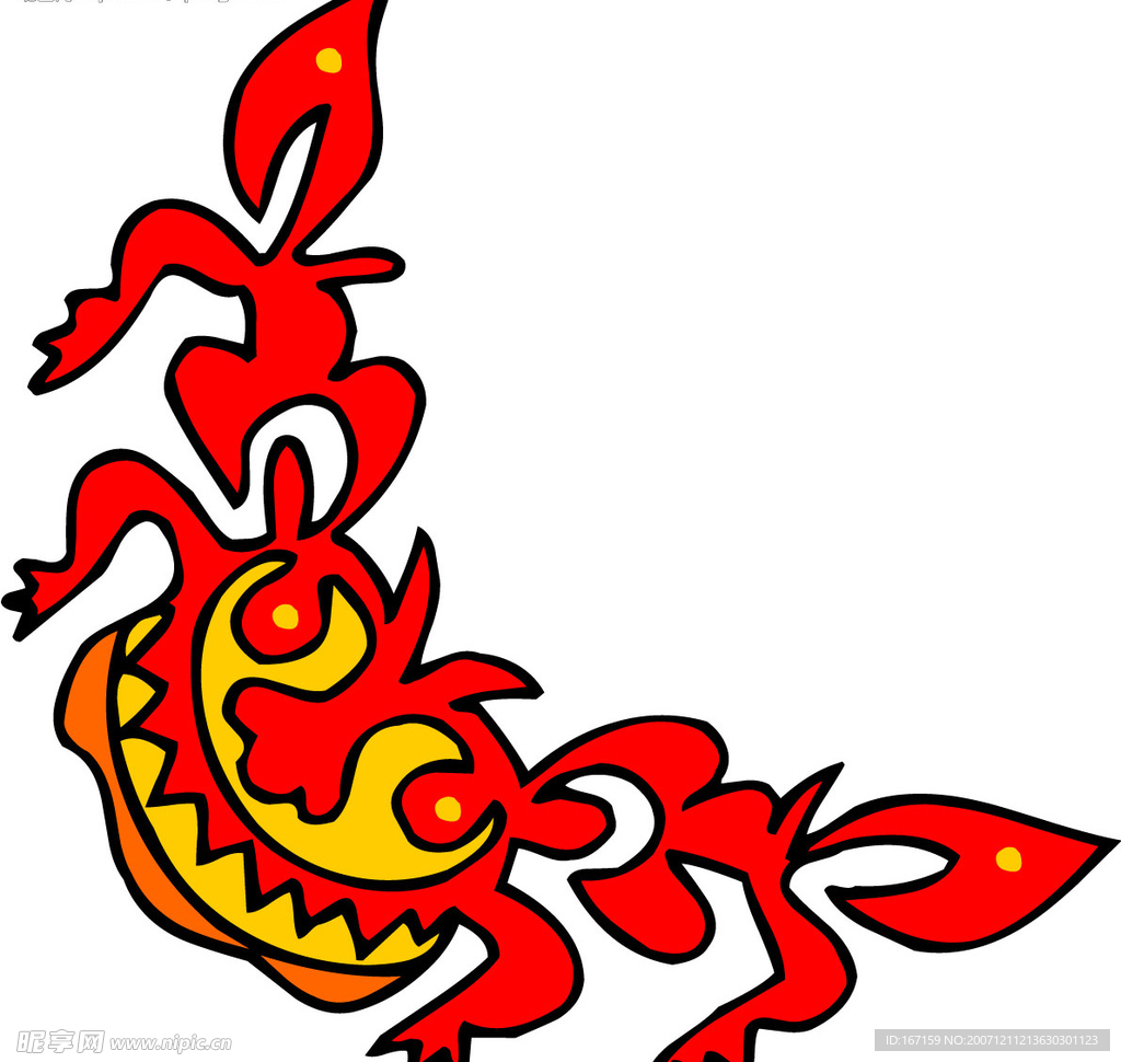 彩色花纹图案(351)