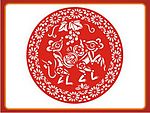 鼠年剪纸6