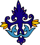 彩色花纹图案(090)