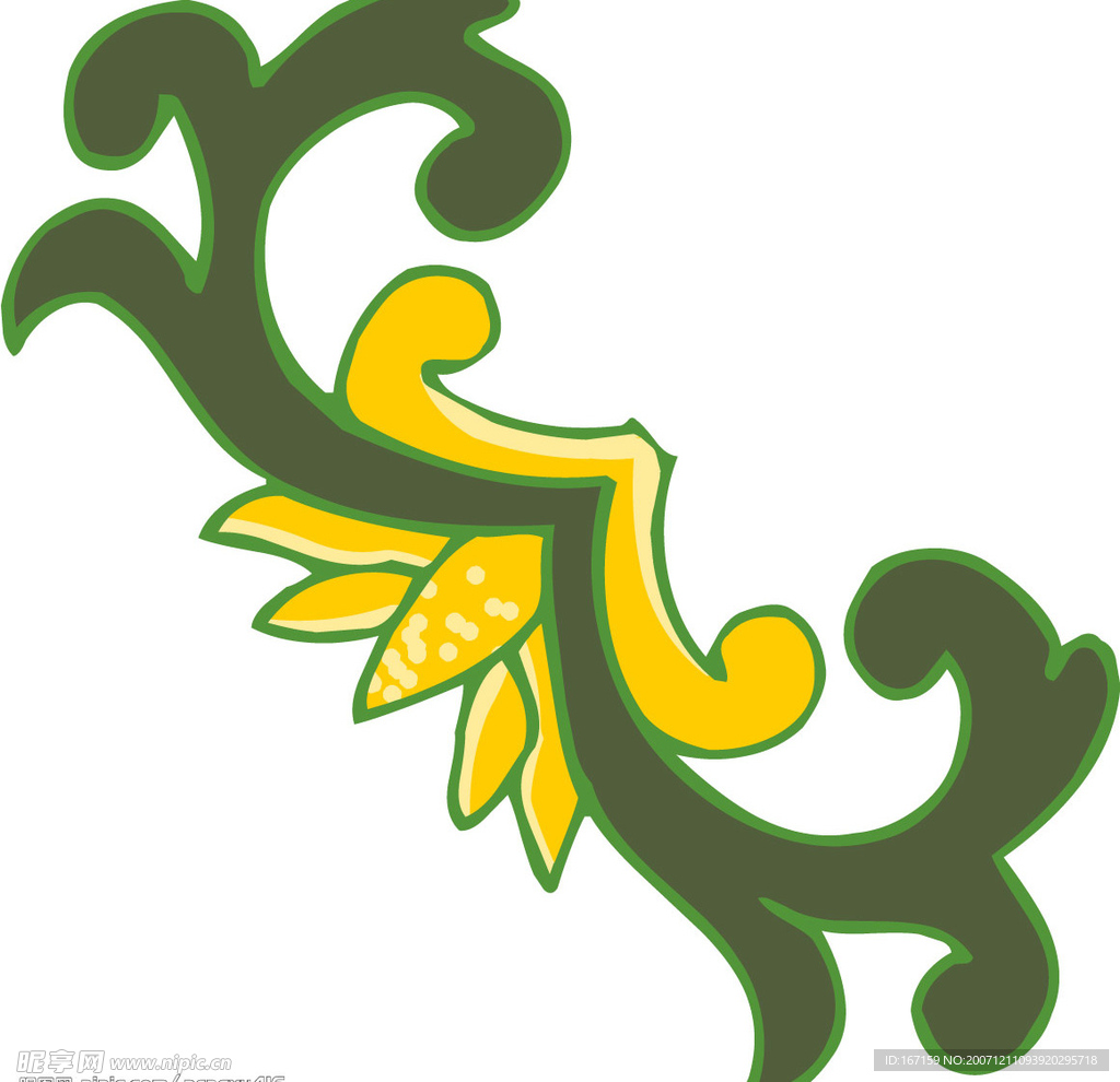 彩色花纹图案(106)