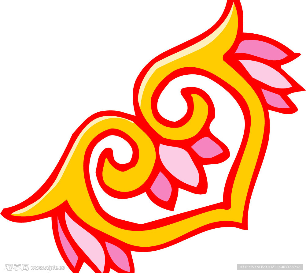 彩色花纹图案(110)