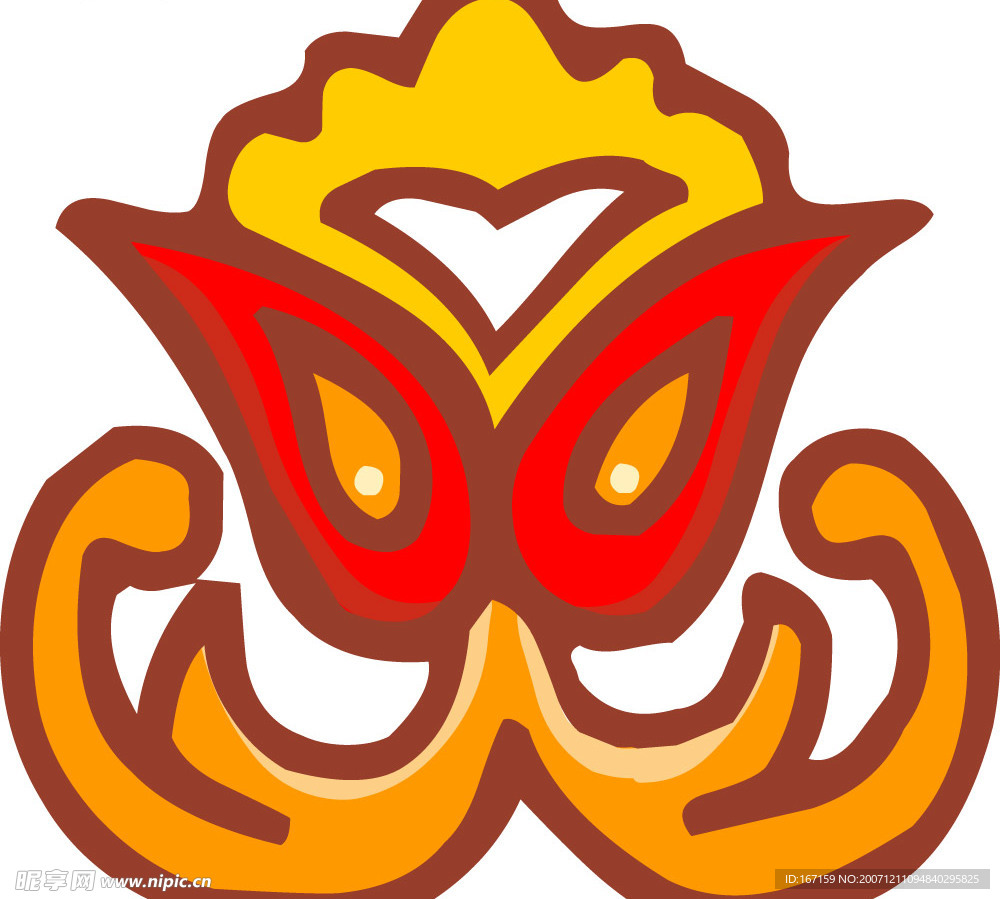 彩色花纹图案(123)