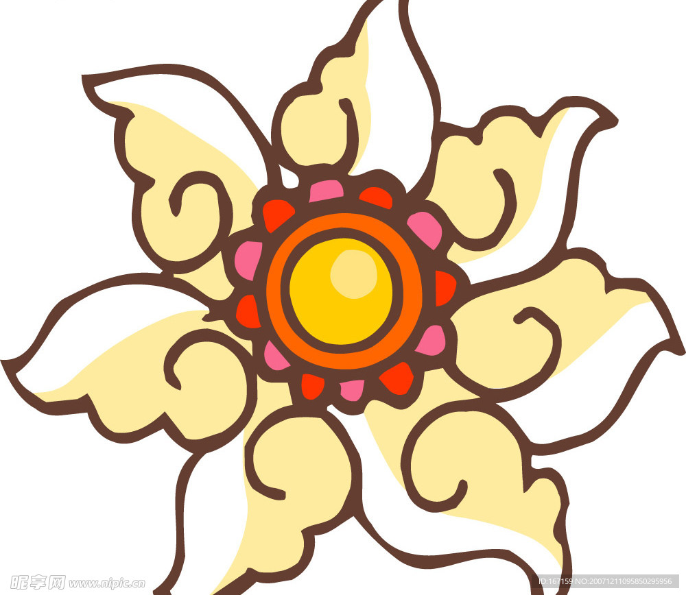 彩色花纹图案(131)