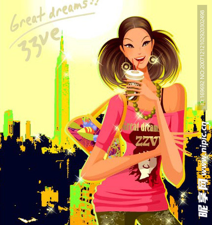时尚美女