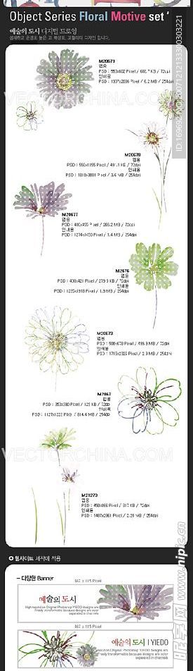 PSD鲜花+手把手教你如何运用