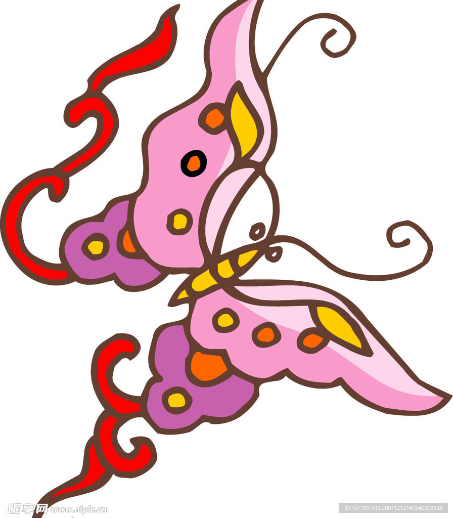 彩色花纹图案(486)