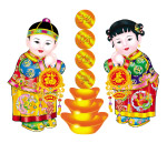 招财童子－金童玉女