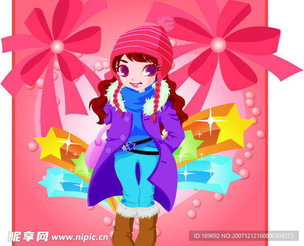 矢量美少女