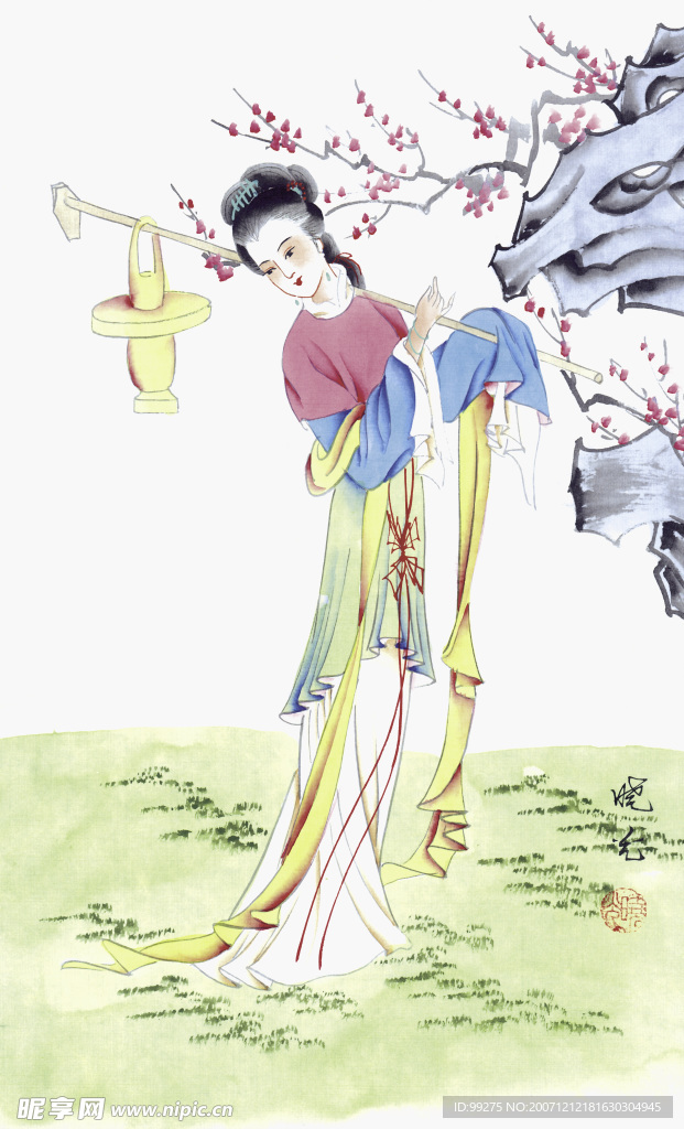 侍女图4