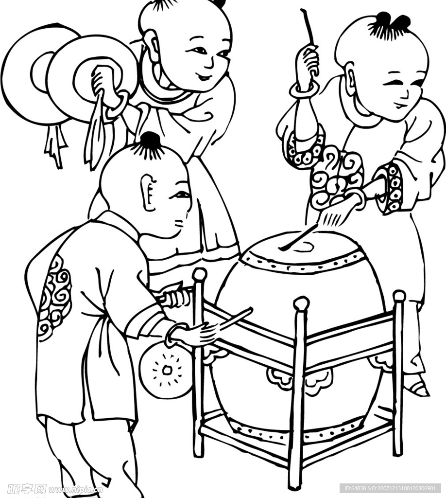 新年小孩