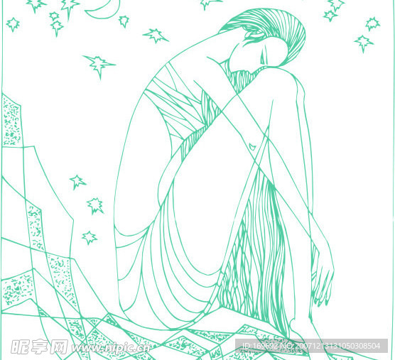 绝版矢量壁画