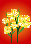 水仙花矢量