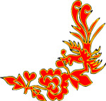 素材 凤凰 剪纸