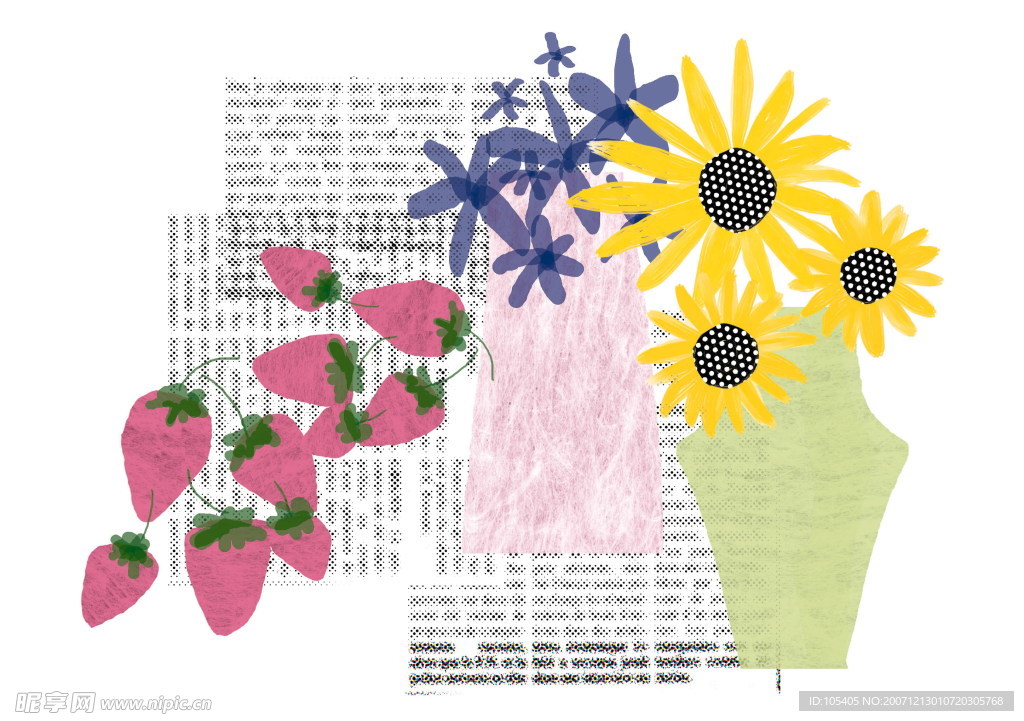 流行时尚插画
