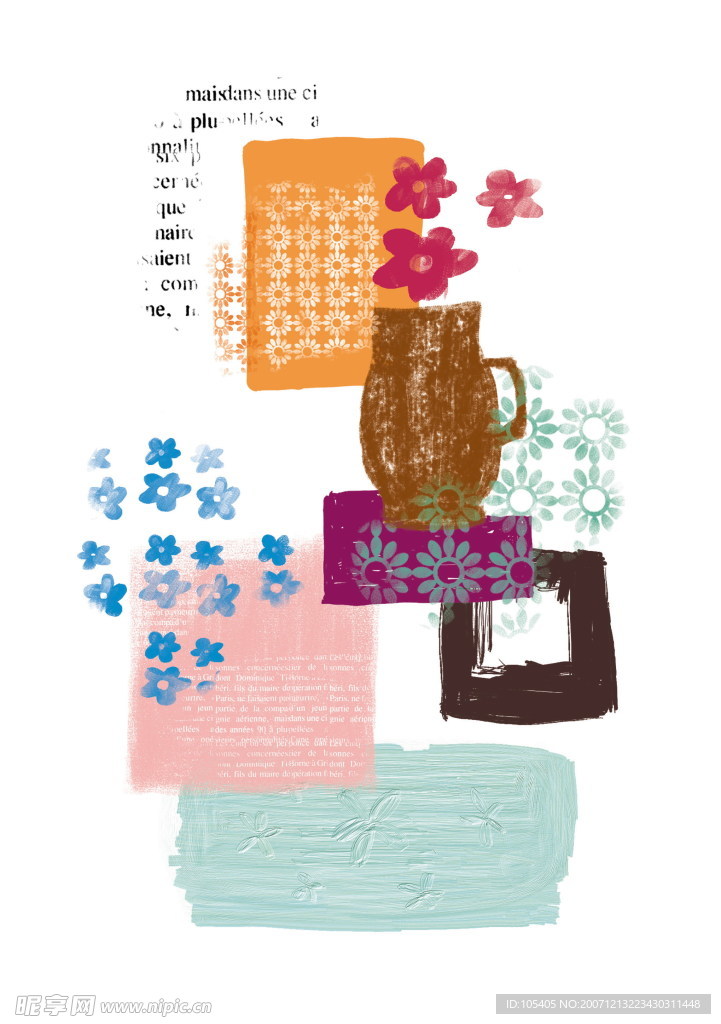 流行时尚插画